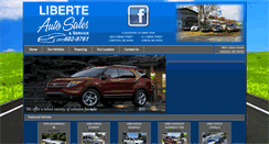 Desktop Screenshot of liberteautosales.com